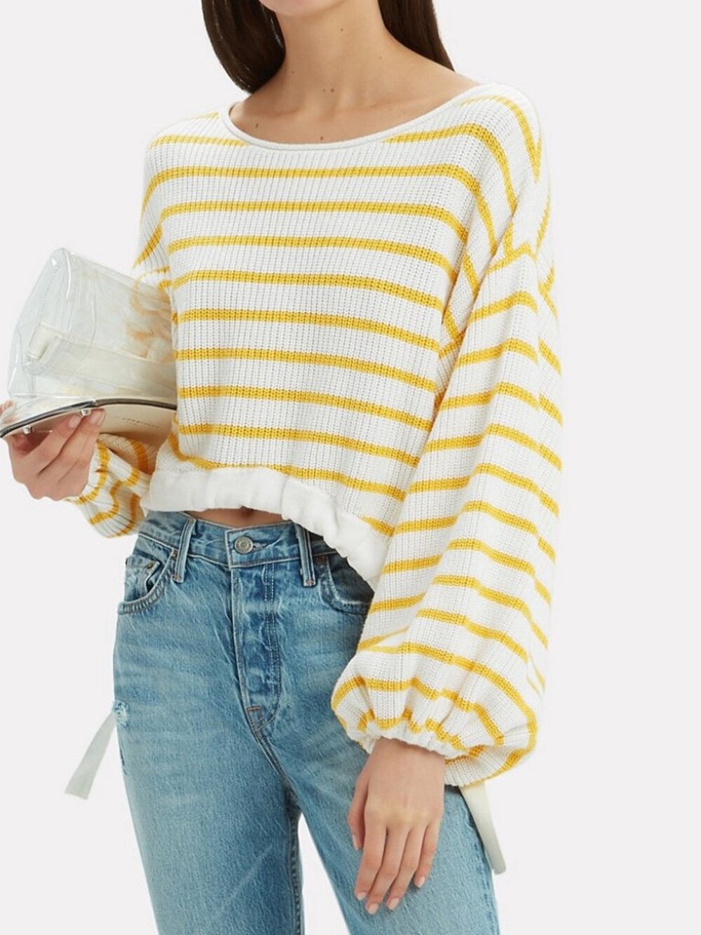 Saylor Striped Sweater M
